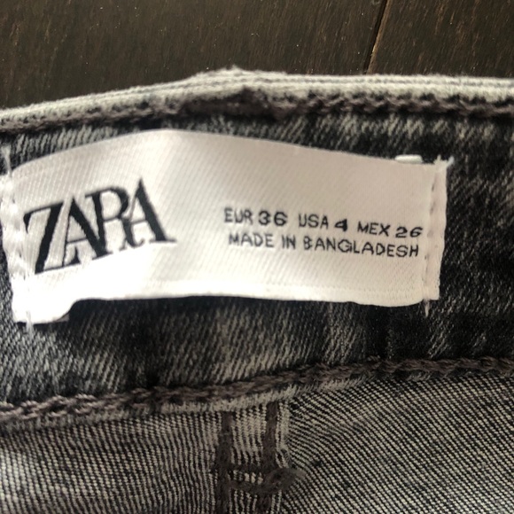 Zara washed out grey jeans - Picture 2 of 3